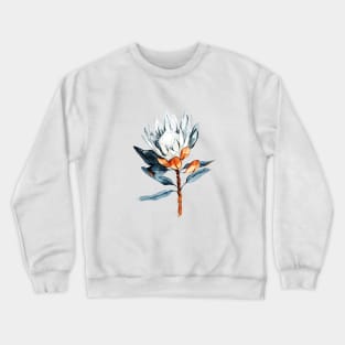 White Protea Crewneck Sweatshirt